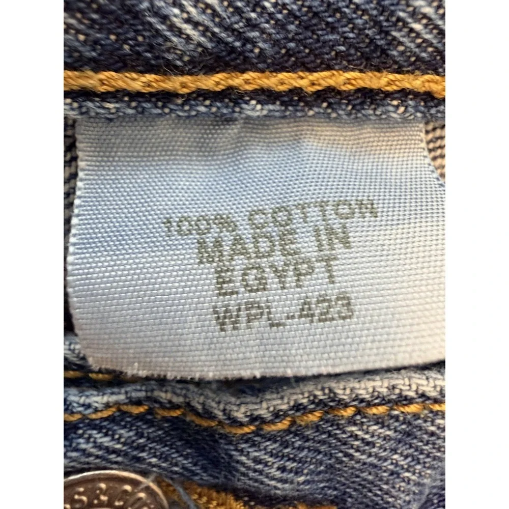 Levis 501 Jeans Mens 42x30 Blue Medium‎ Wash Straight Leg Button Fly Denim Pants